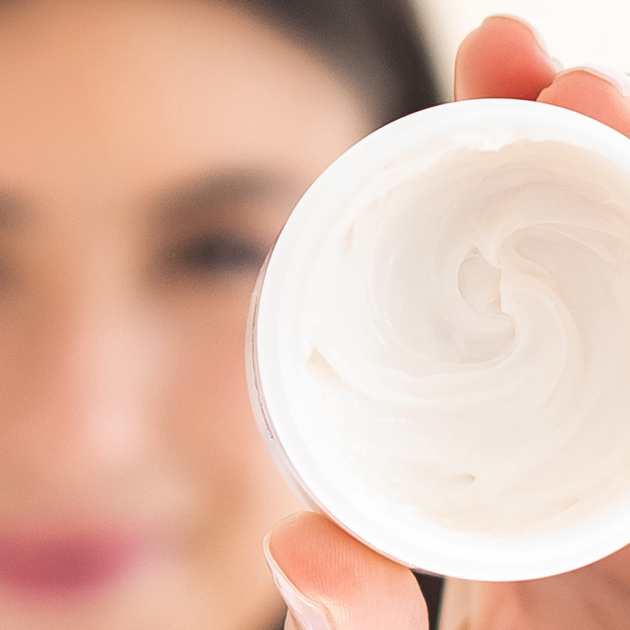 Alpha Skin Care Essential Renewal Cream, Anti-Aging Formula, 10% Glycolic AHA, 2 Oz, Red/White